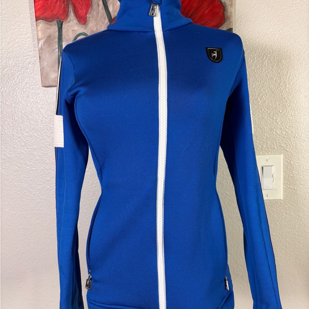 Toni Sailor Blue Fleece Jacket